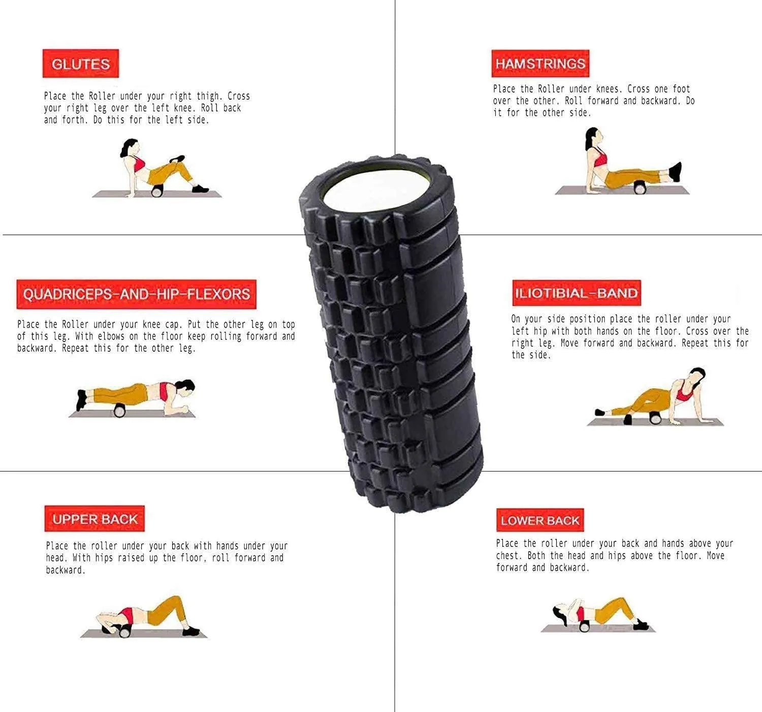 XN8 Yoga Trigger Point Fitness Foam Roller