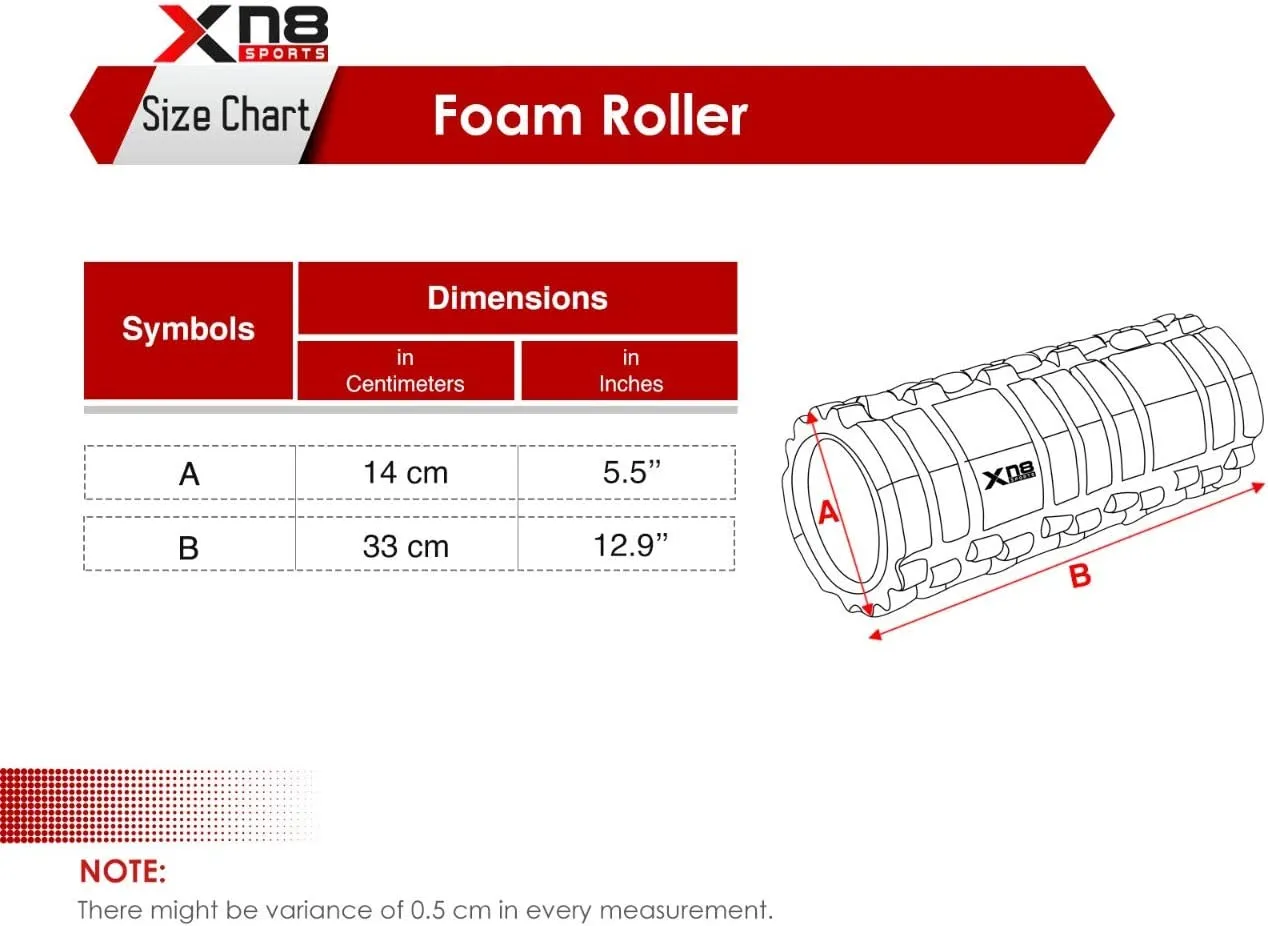 XN8 Yoga Trigger Point Fitness Foam Roller