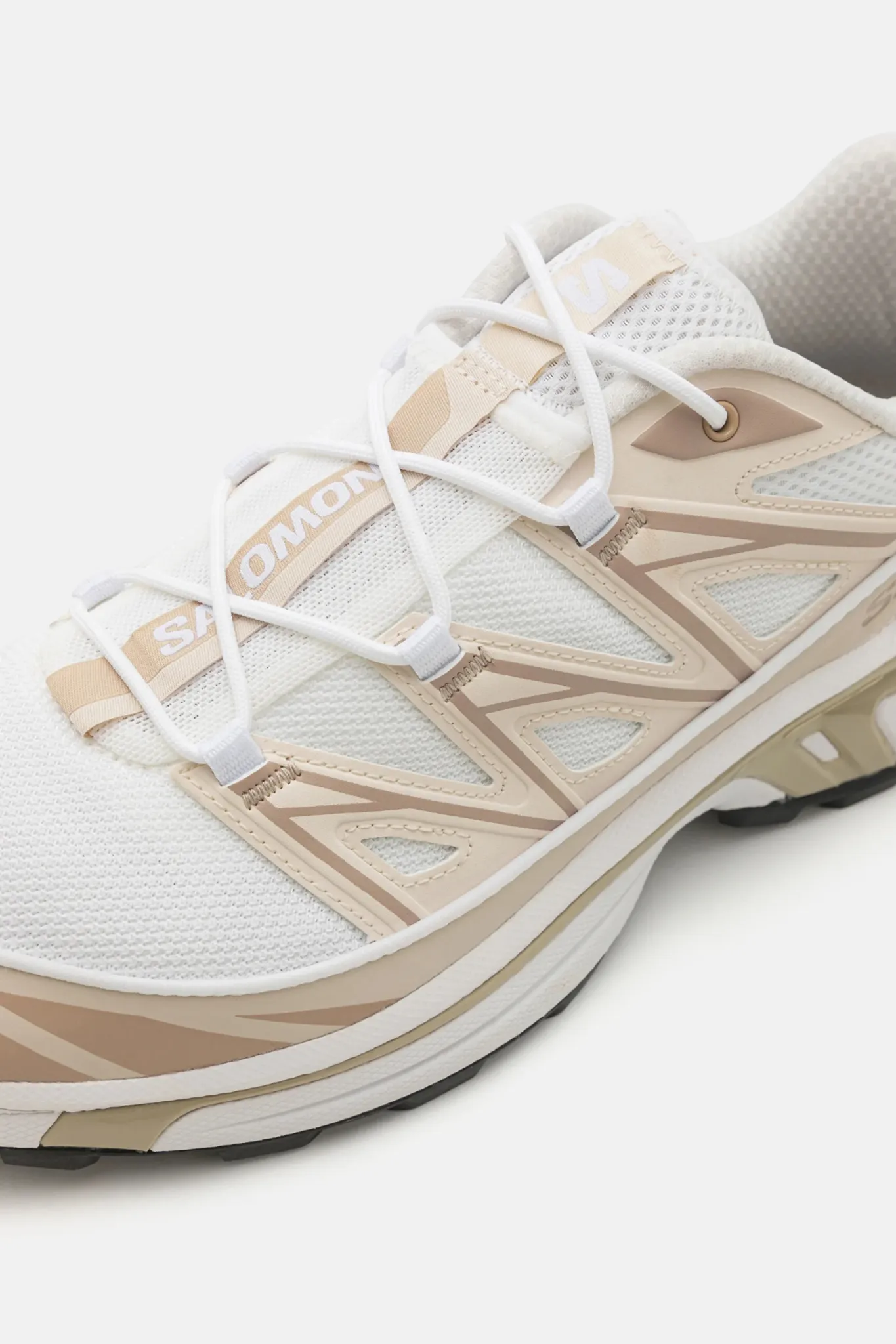XT-6 EXPANSE SNEAKERS WOMEN - WHITE/RAINY DAY/OXFORD TAN
