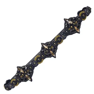 Zinnia - Elastic Stretch Band (Black)