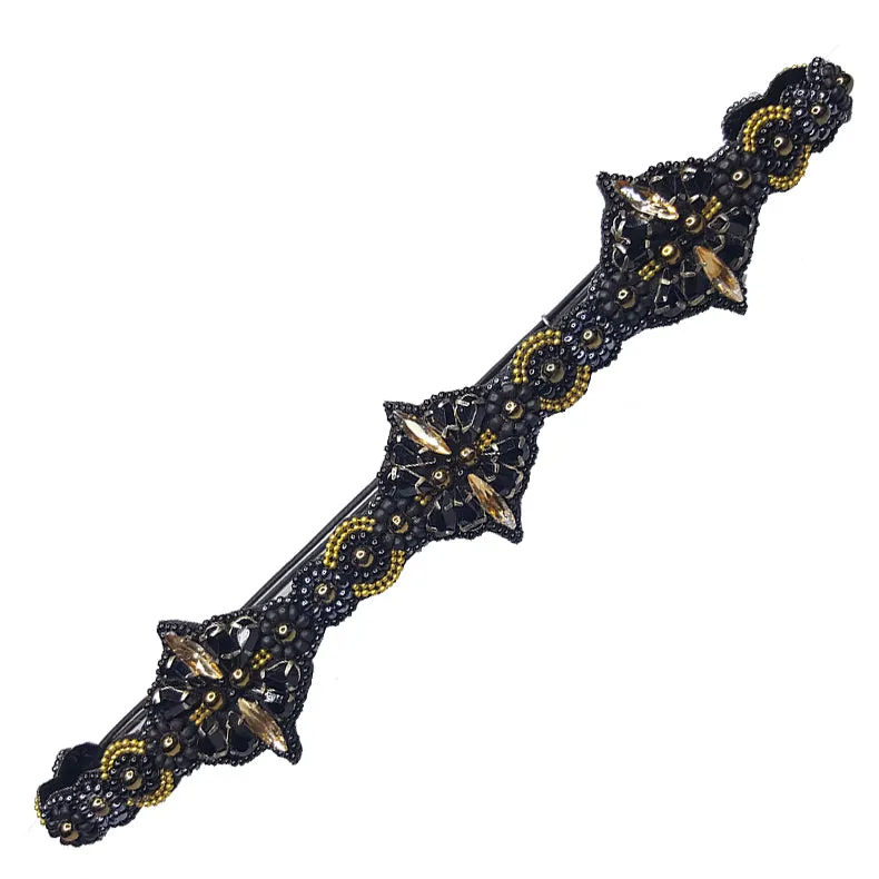 Zinnia - Elastic Stretch Band (Black)