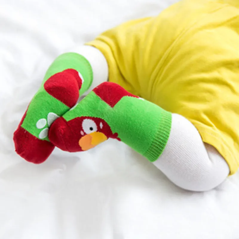 Zoo Parrot Non-Slip Socks V1279