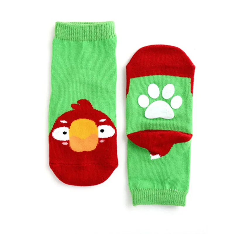Zoo Parrot Non-Slip Socks V1279